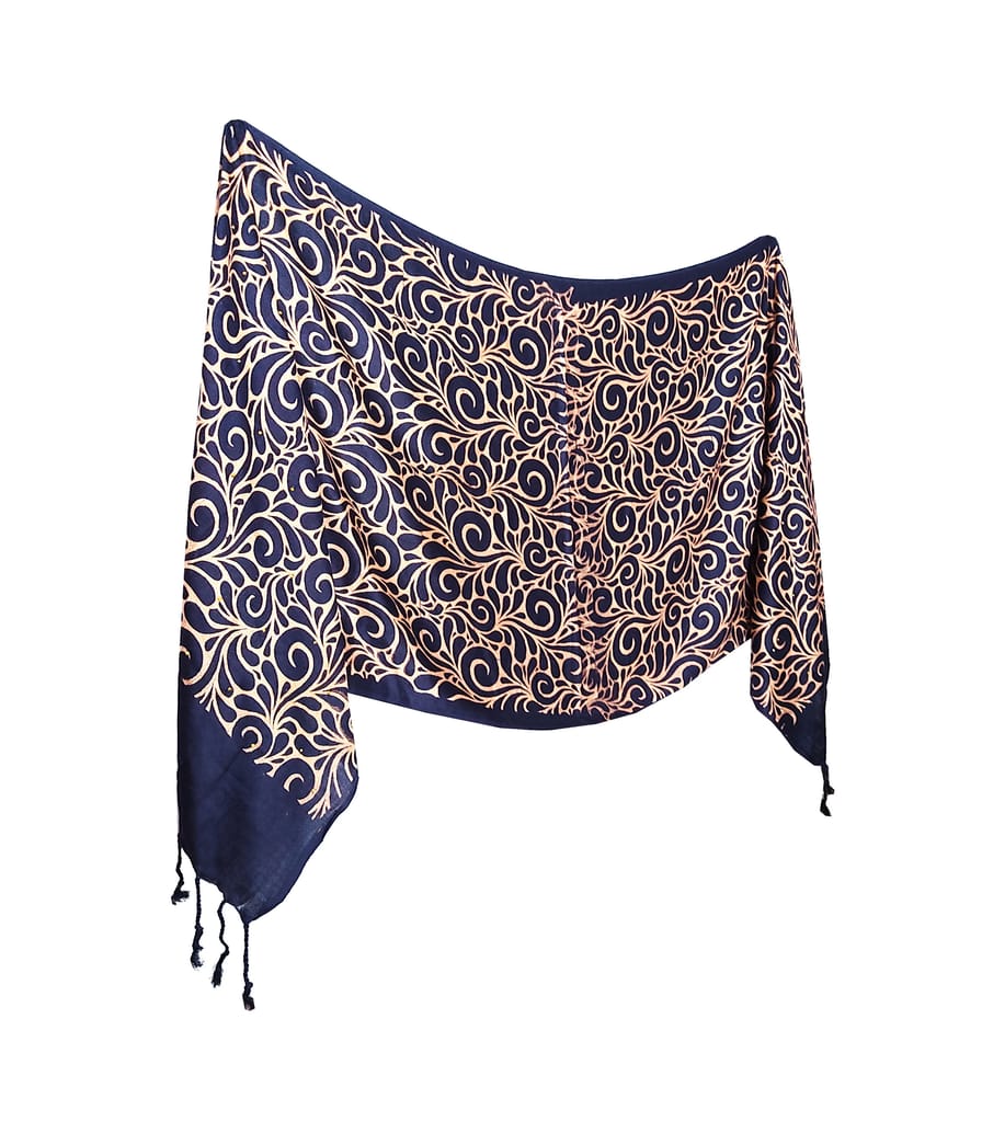 Printed Satin Stoles Scarf for Women & Girls view 2