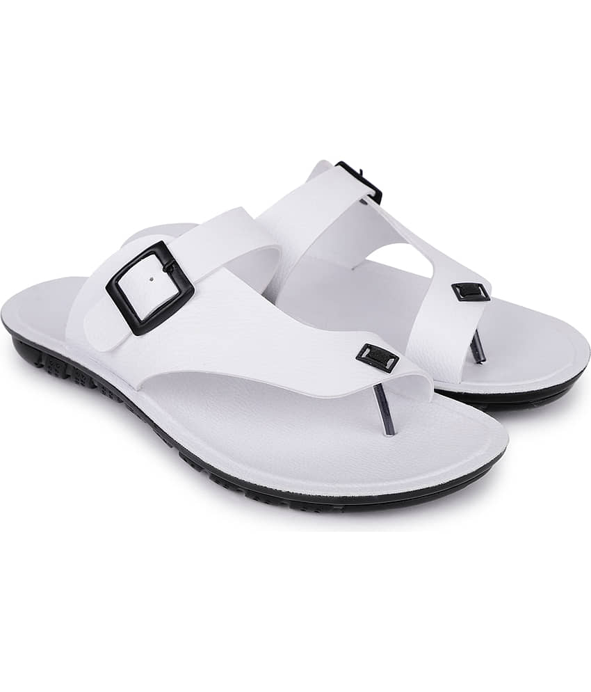 PU-SPM White Men's Daily Slipper view 2