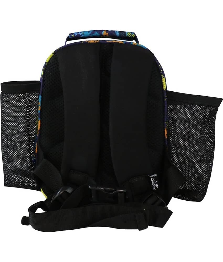 Smily Kiddos 25 Ltrs Blue Polyester College Bag view 2