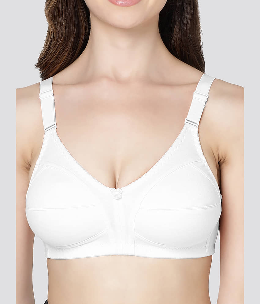 Kalyani Pack of 3 Cotton Blend Non Padded Women's Minimizer Bra ( Multicolor ) ANAYA view 2