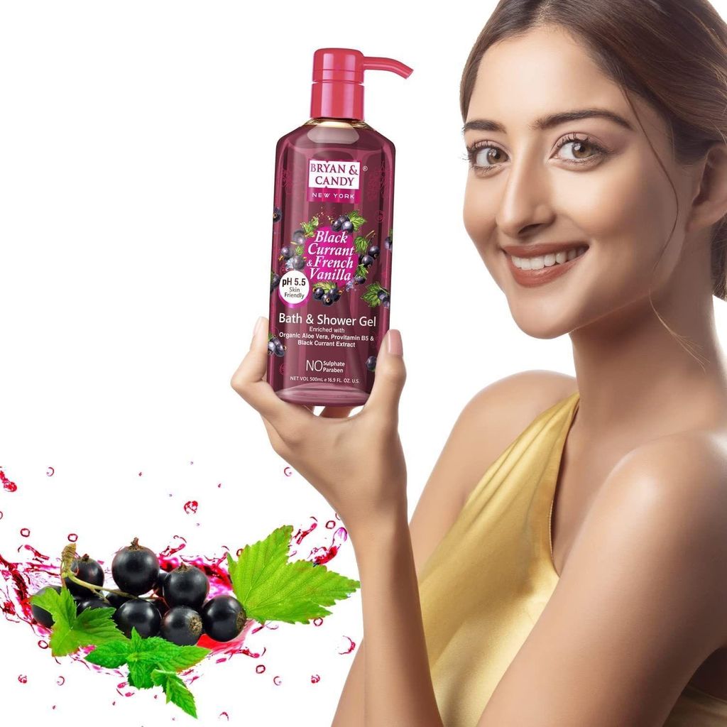 Bryan & Candy Black Currant Bath Shower Gel 500 Ml view 2