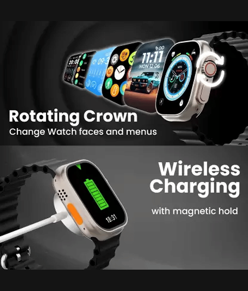 Best Selling Bluetooth Calling Touchscreen with Fitness Health Sports Music view 2