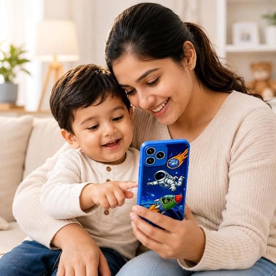 Kids Phone – Rechargeable Toy for Kids with 24 Learning Modes | Talking Dummy Mobile for Boys & Girls Age 2–12 view 2