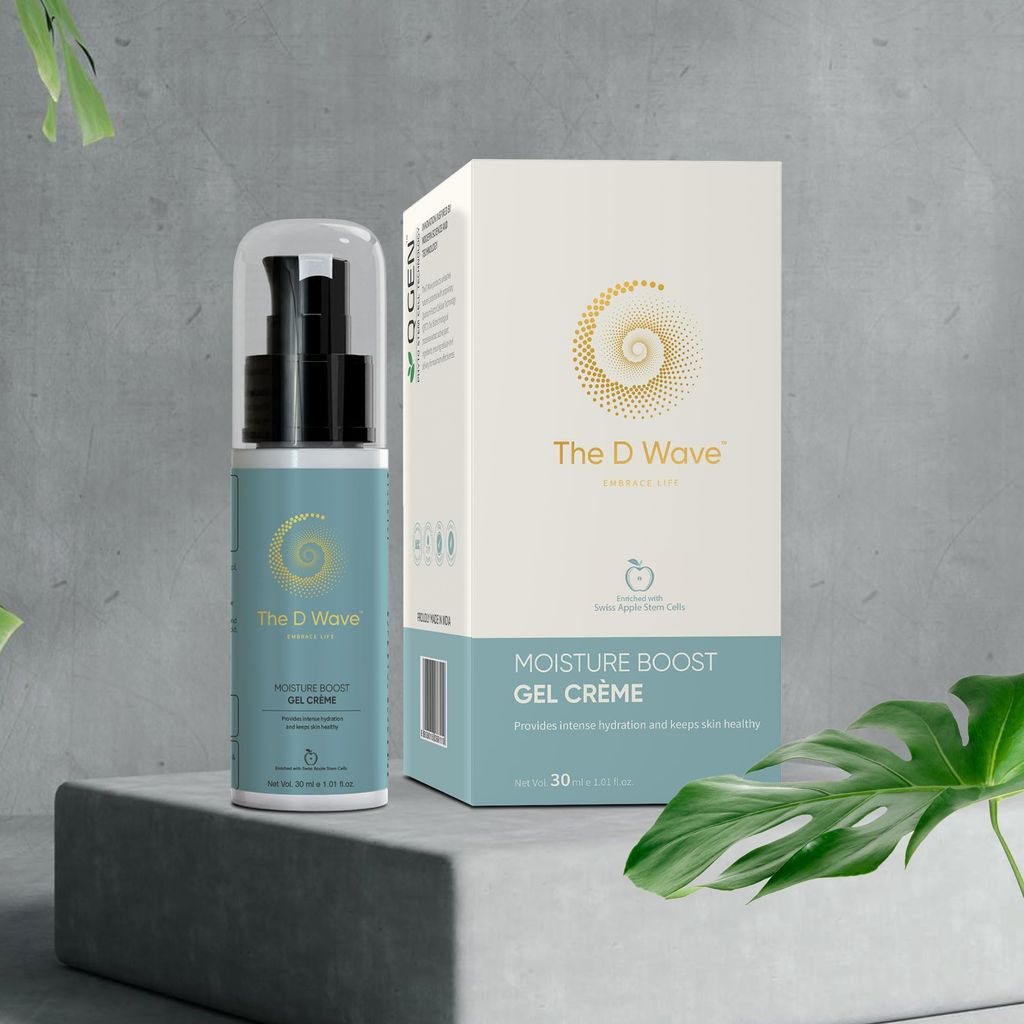 The D Wave Moisture Boost Gel CremeFor Men & Women -30ML | Formulated To Provide Weightless Hydration And Moisture To Your Skin | Suitable For Normal To Dry Skin view 2