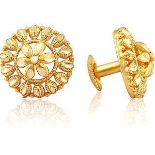 luv fashion Tradtional 1gm jumkhi gold n micron plated