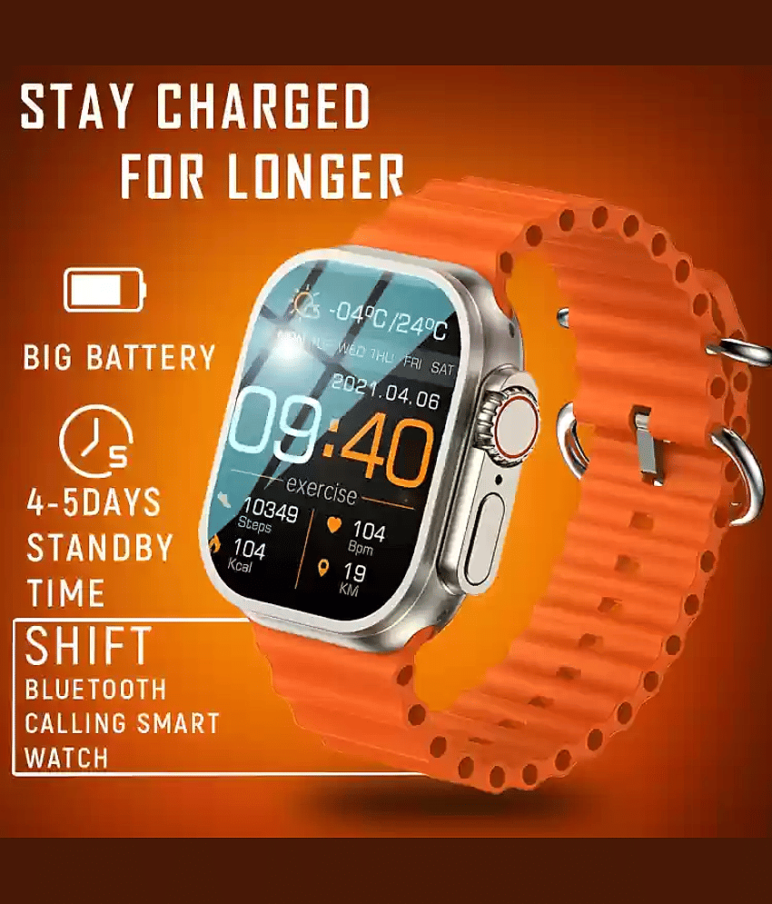 Trending Bluetooth Calling Touchscreen with Fitness Health Sports Music view 2