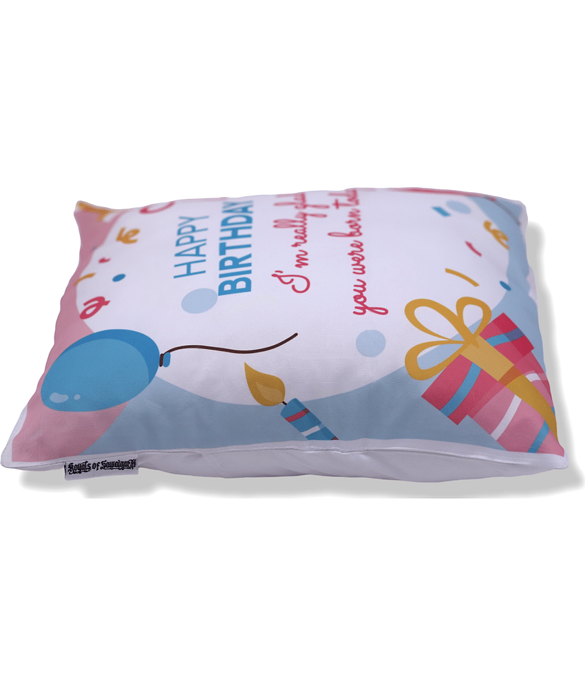 Ros - White Ceramic Gifting Printed Cushion view 2
