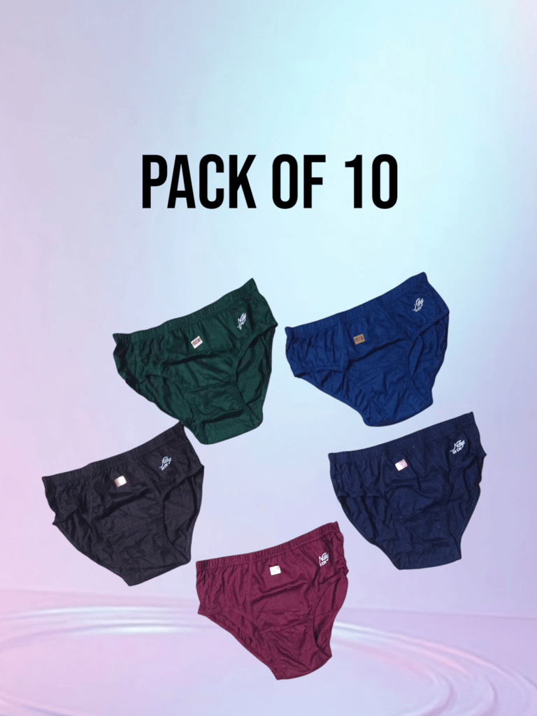 TEZARAT WOMEN'S PANTIES BRIEFS PACK OF 10 view 2