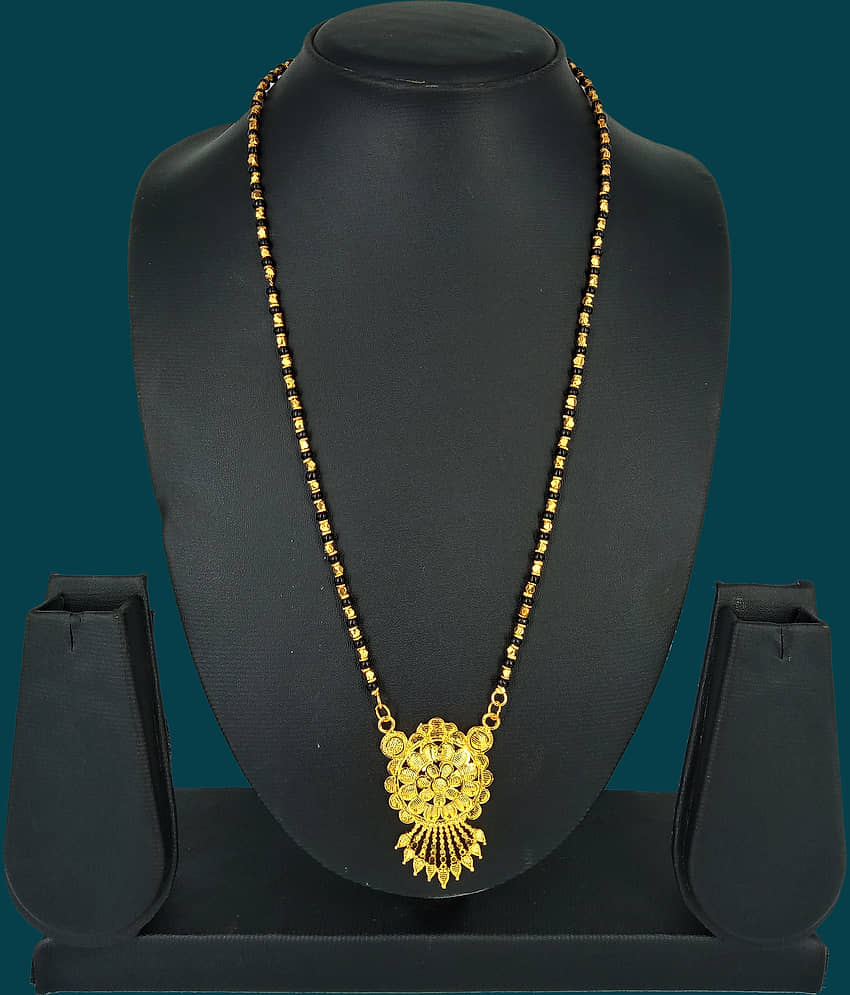 KRIMO Gold Plated Letest & Designer Mangalsutra For Women-100296 view 2