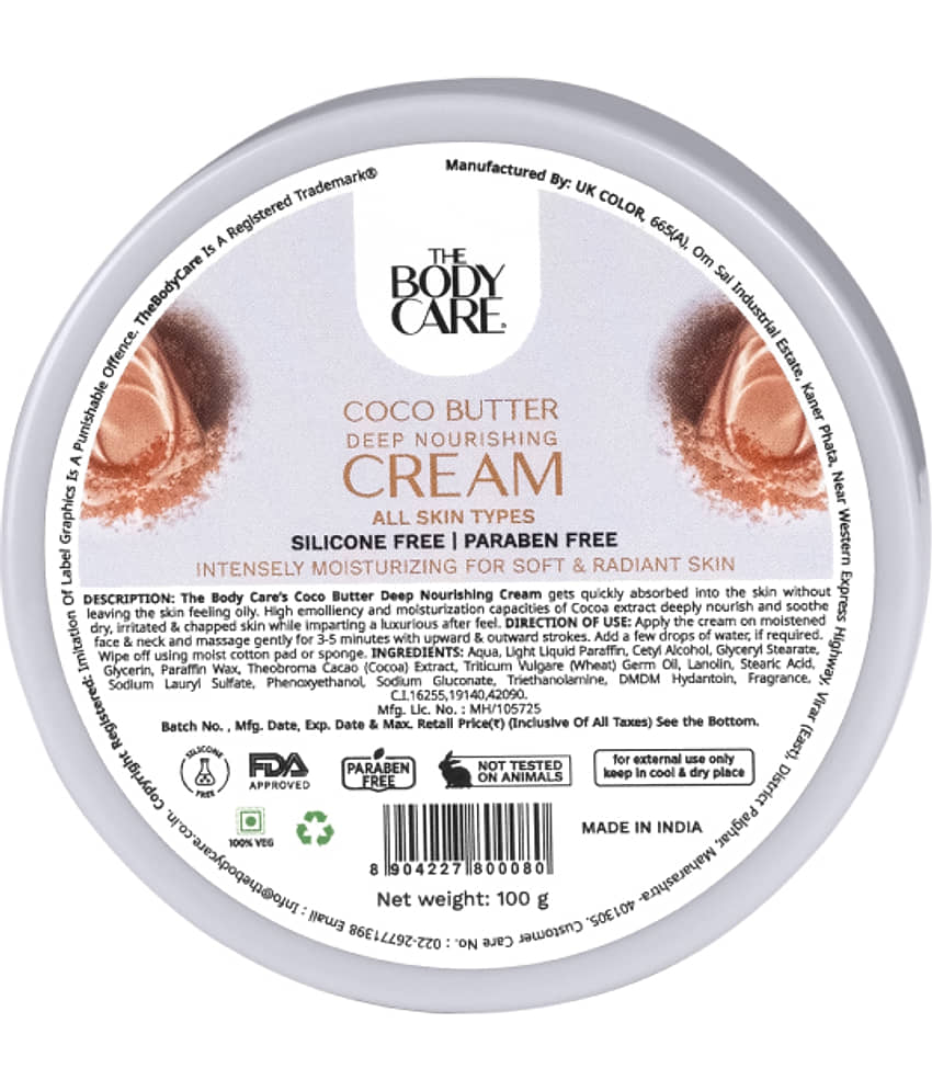 The Body Care Nourishing Cocobutter Cream For Skin All Type ( 100g)