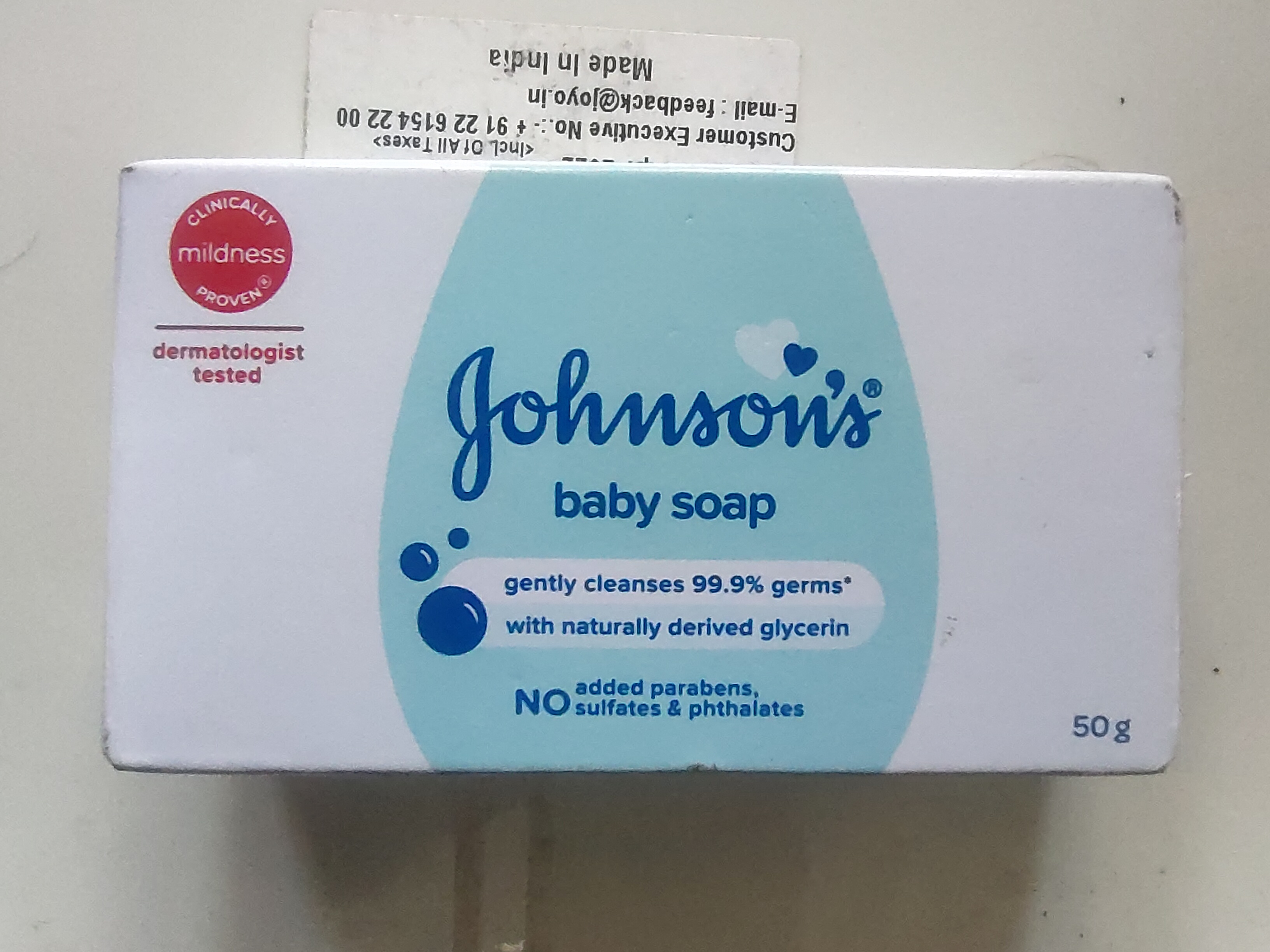 Johnson baby soap