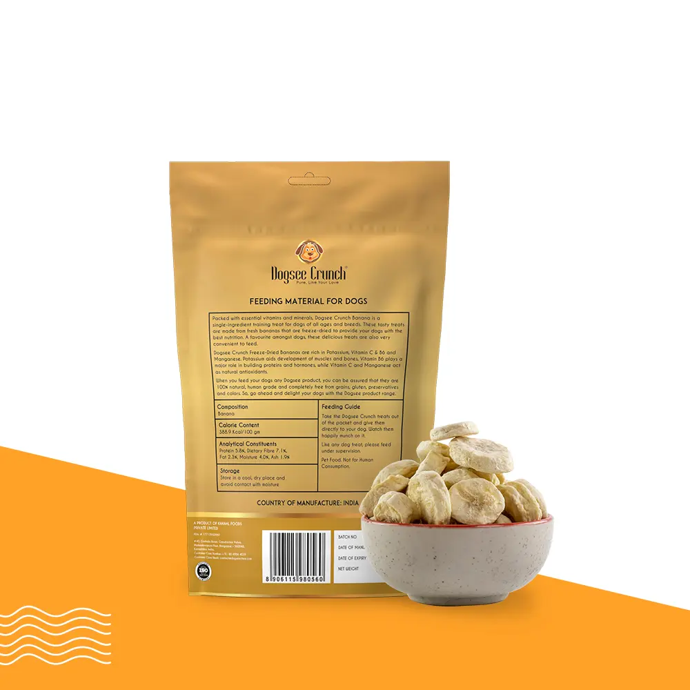 Dogsee Crunch Banana Pack of 3 view 2