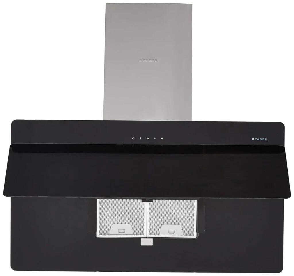 Faber Chimney Hood Cocktail 3D T2S2 BK TC 90