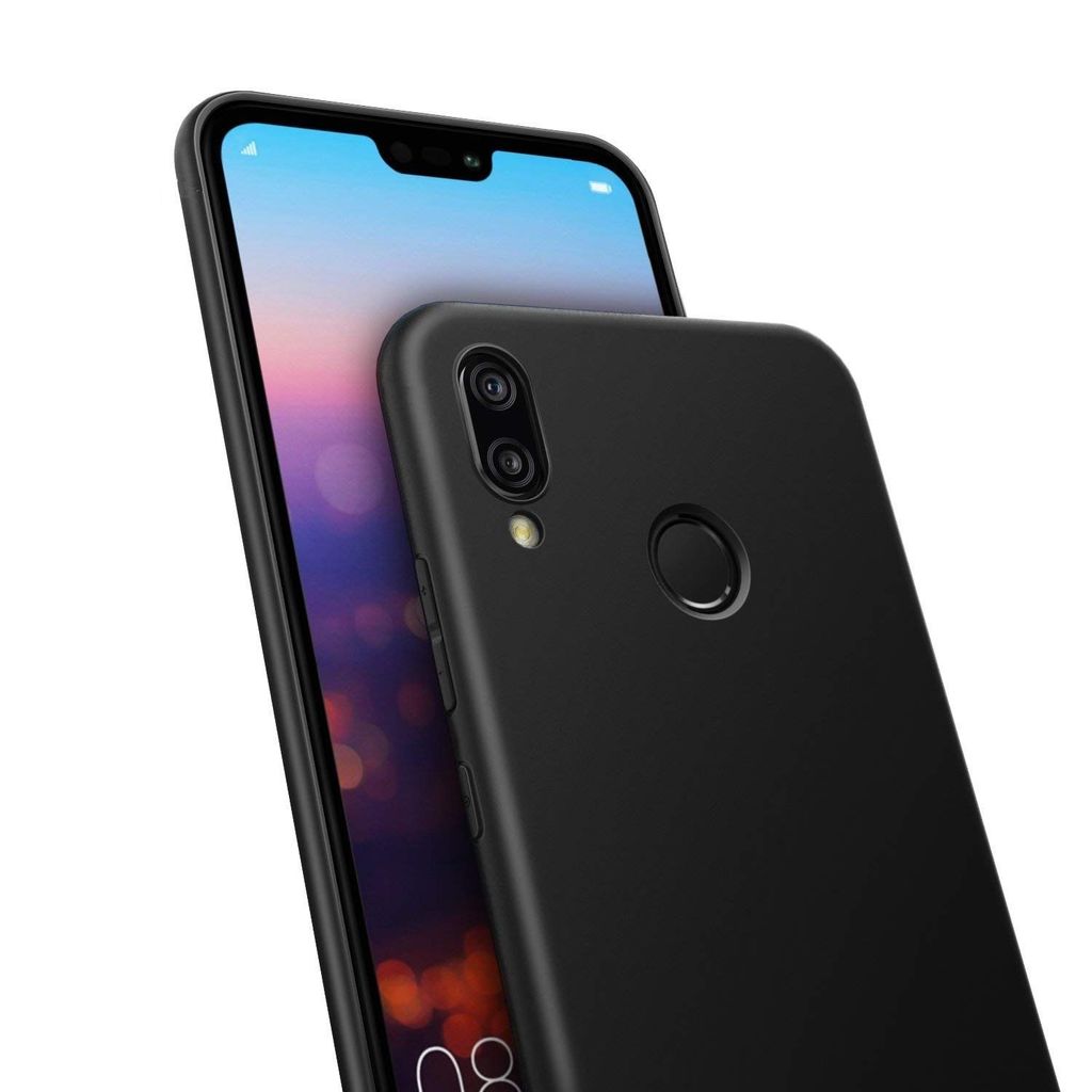 Faircost Back Cover for Huawei P20 Lite (Silicone | Black) view 2