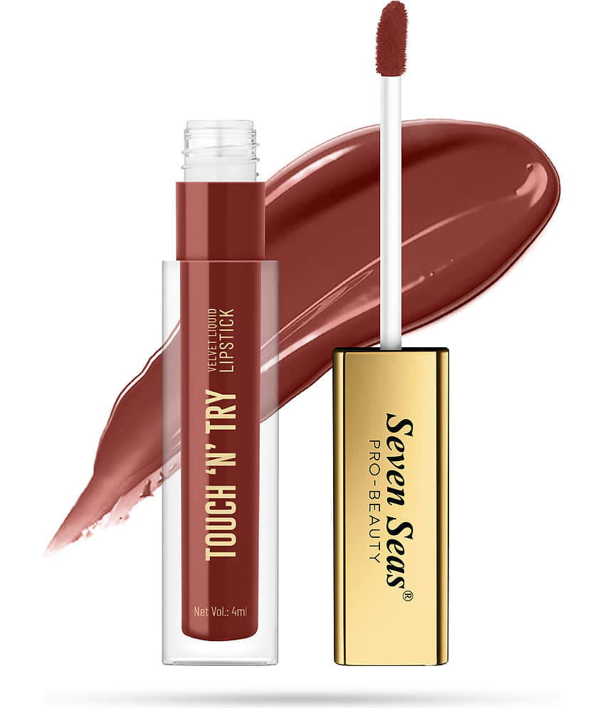 Seven Seas Longwear Raspberry Pink Matte Finish Lipstick, 4ml view 2