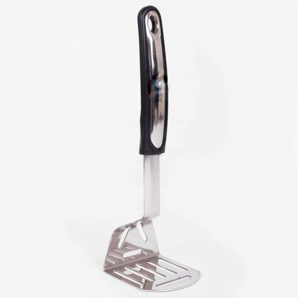 HAPPI Vegetable & Potato Masher for Kitchen, Pav Bhaji Smasher Potato Pressers Stainless Steel Deluxe view 2