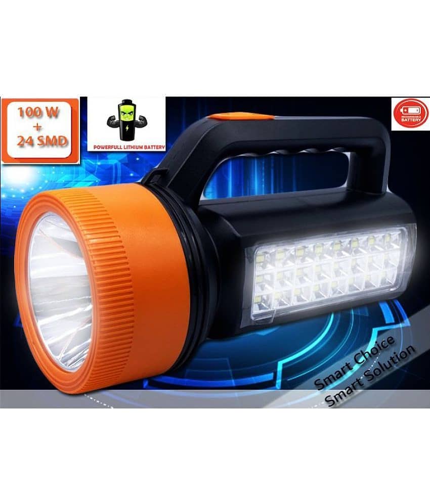 IDOLESHOP - Above 50W Rechargeable Flashlight Torch ( Pack of 1 ) view 2