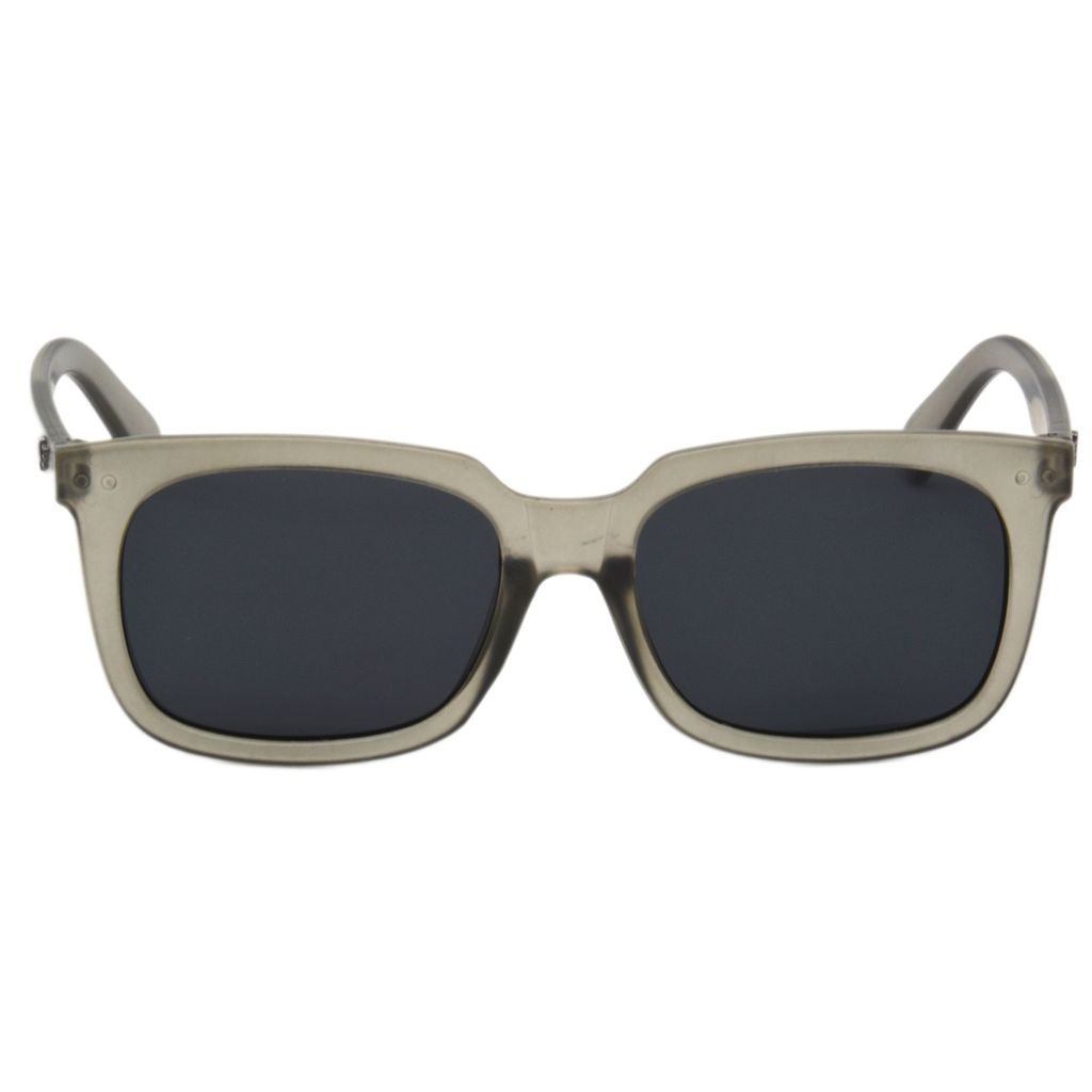 Hrinkar Grey Rectangular Glasses Grey Frame Best Polarized Goggles for Men & Women - HRS506-GRY-BK-P view 2