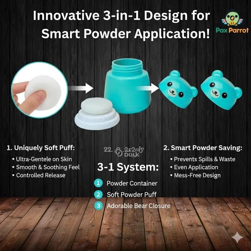 Soft Baby Powder Puff – Gentle & Skin-Friendly view 2