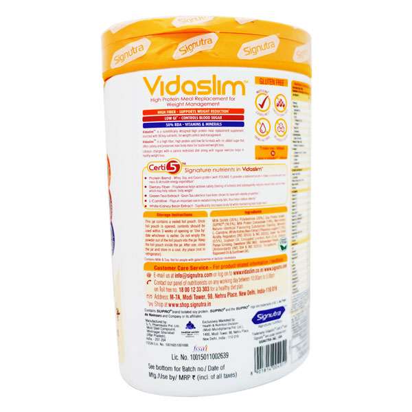 Vidaslim Vanilla Twist Powder 400 Gms view 2