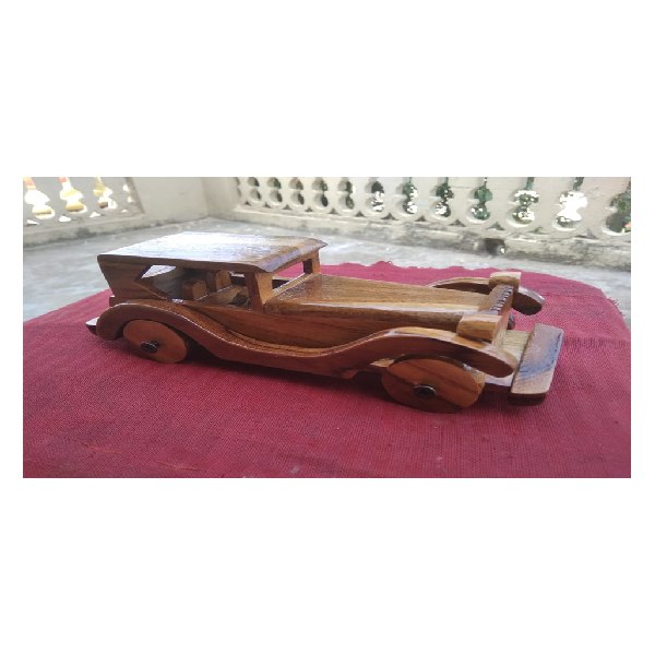 Handcrafted Classic Wooden Car
