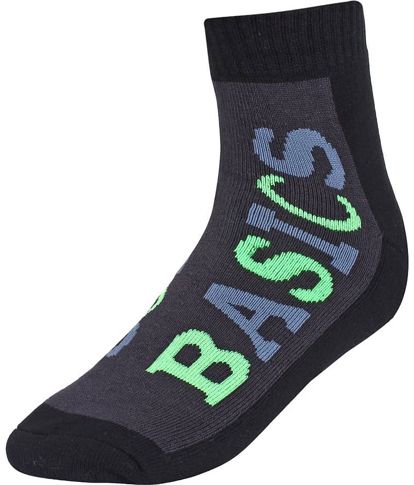 Creature - Cotton Men's Printed Multicolor Ankle Length Socks ( Pack of 3 ) view 2