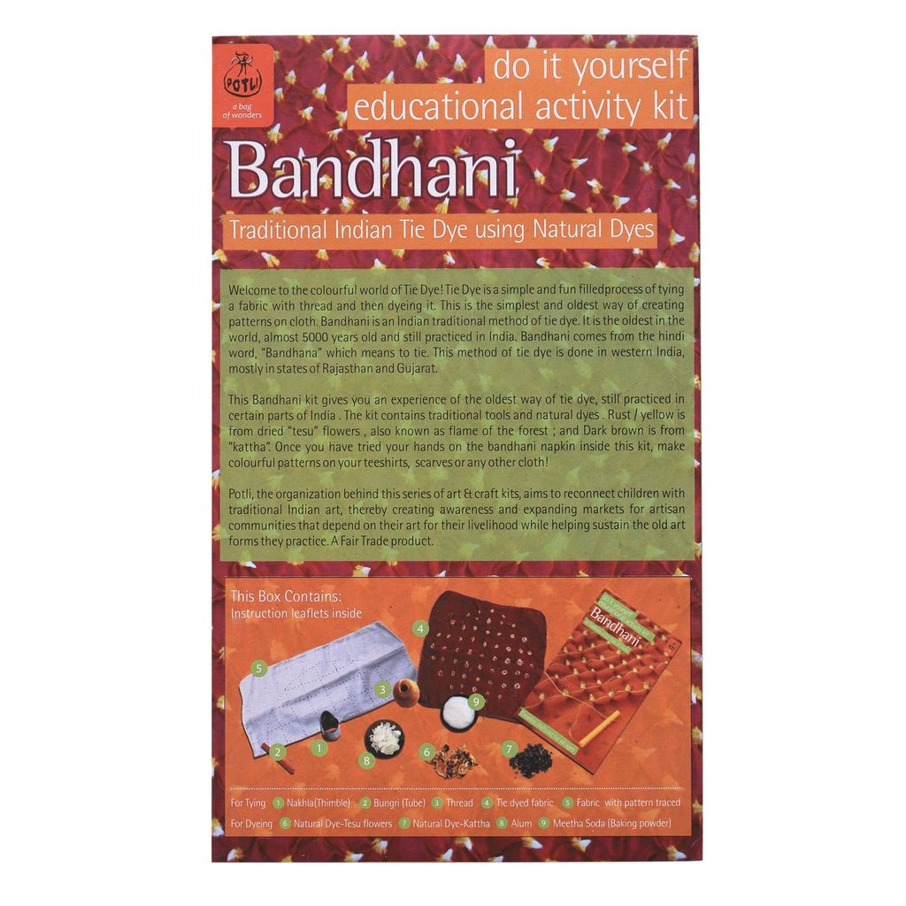 DIY Craft Kit Bandhani view 2