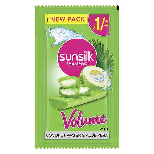 Sunsilk Hair Shampoo Coconut Water & Aloe Vera Volume Re.1/-