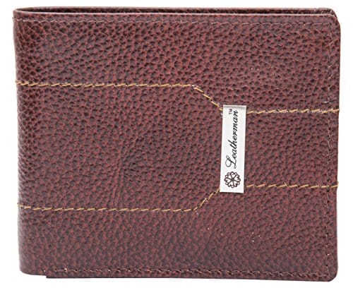 Leatherman Brown Men's Wallet with Key Ring (1576_Brown) view 2