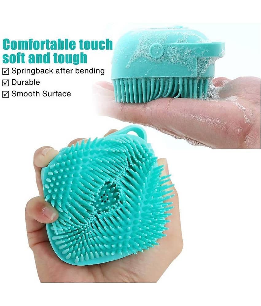 thriftkart Silicone Bathing Scrubber Body Brush view 2