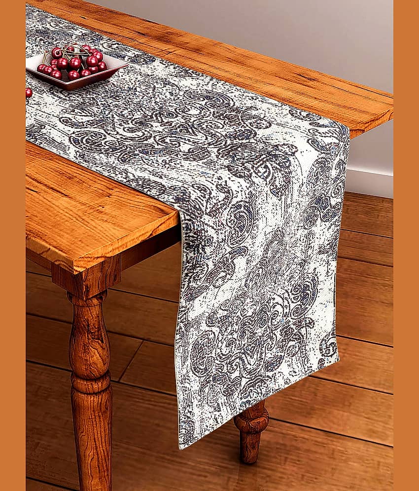 BELLA TRUE 6 Seater Jute Single Table Runner view 2