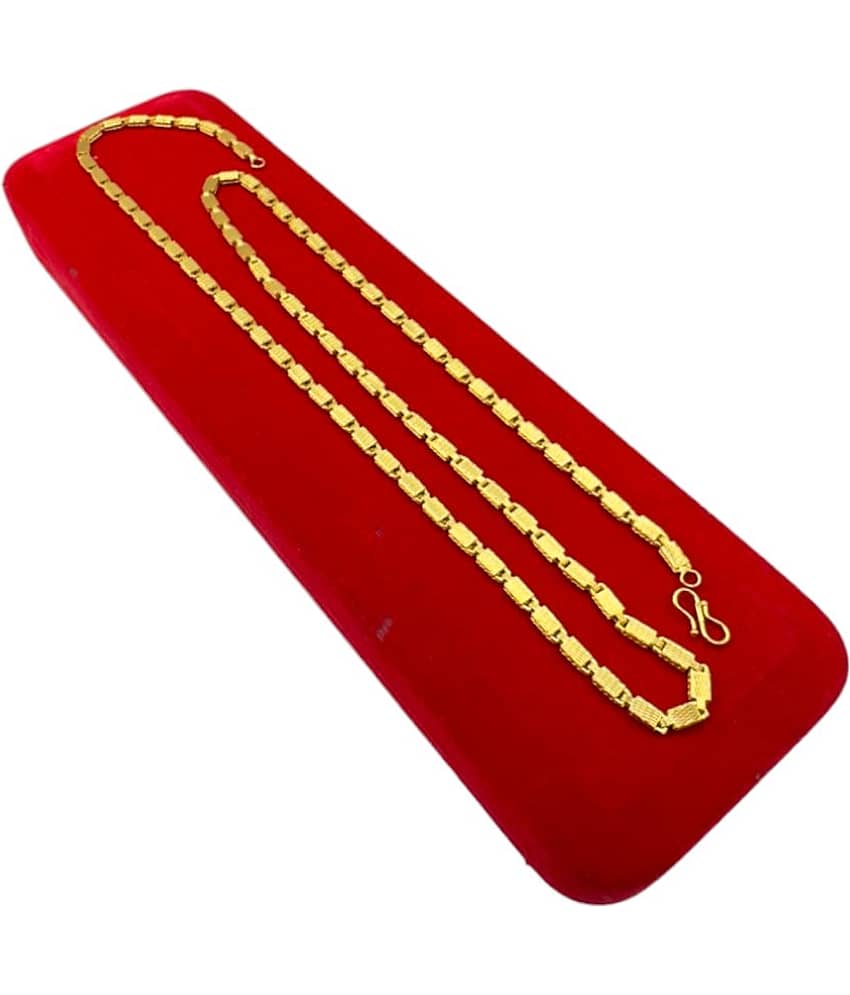 Charms Gold Plated Chain ( Set of 1 ) view 2