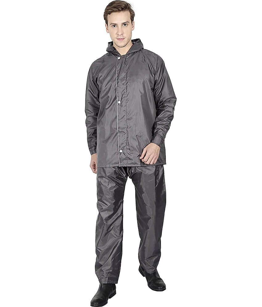 Goodluck Raincoat Set - Black view 2