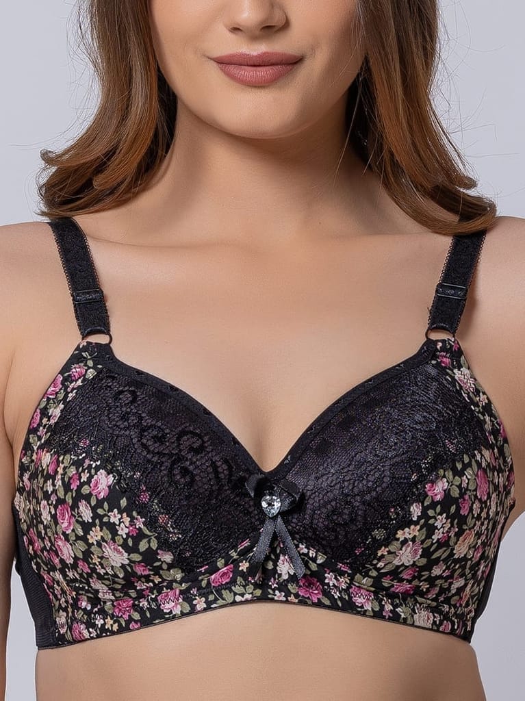 Floral Fun Lightly Padded Non-Wire Full Cup Bra view 2