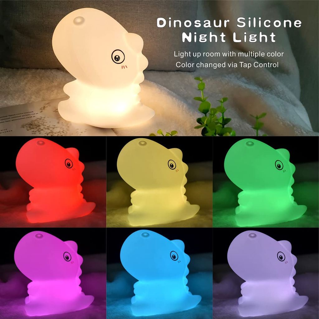 GLOWSERIE Cute Cartoon Night Light with Warm Glow for Relaxing Sleep view 2