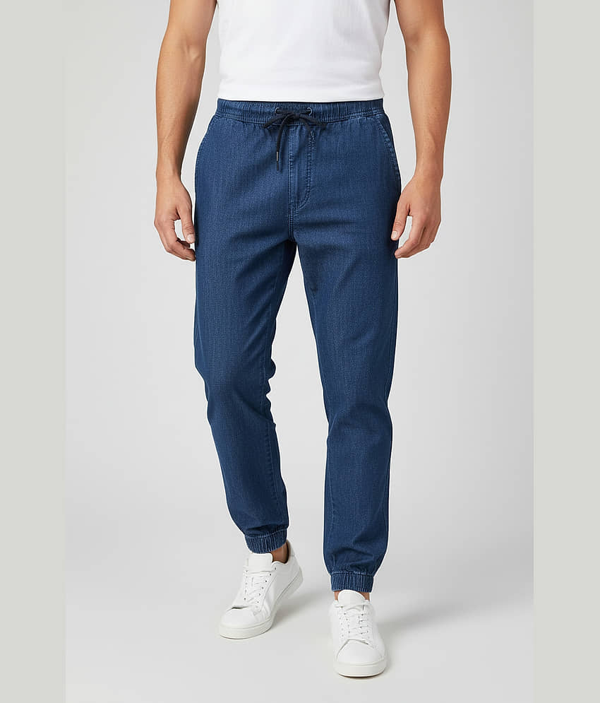 plounge Regular Men's Joggers - Blue ( Pack of 1 )
