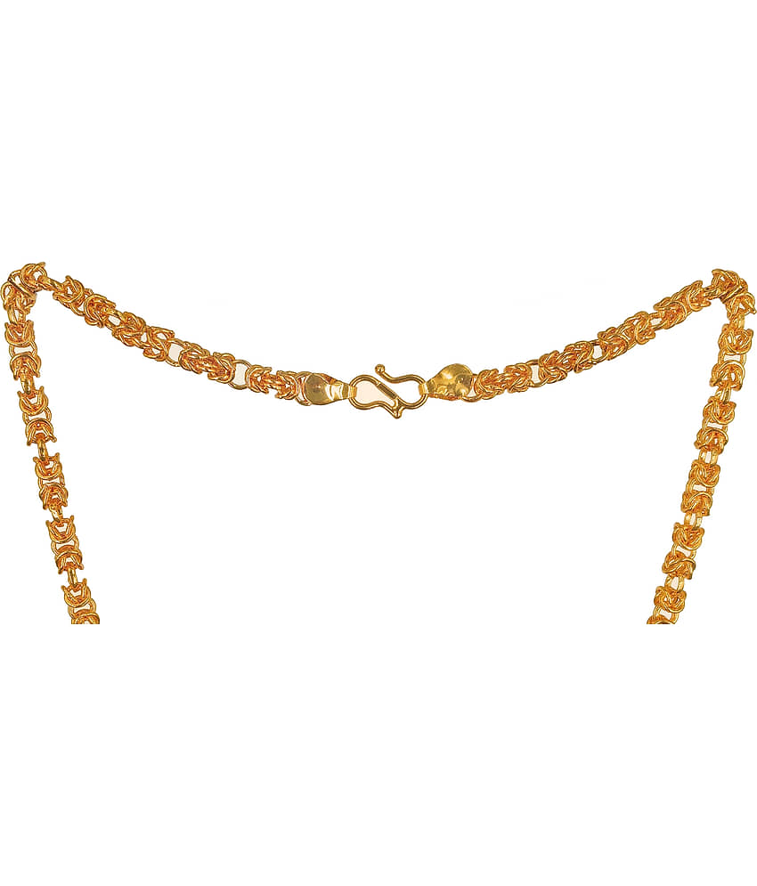 KRIMO - Gold Plated Chain ( Pack of 1 ) view 2