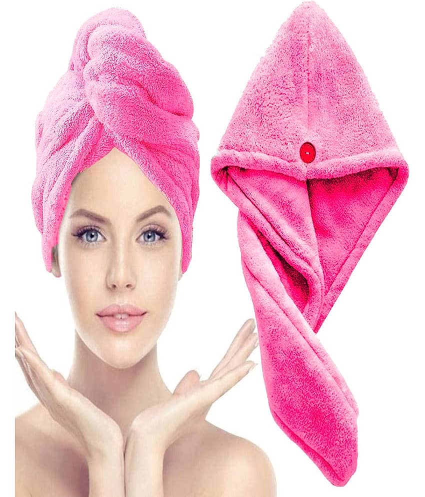 Midastra Multicolor Hair Towel Wrap ( Pack of 2 ) view 2