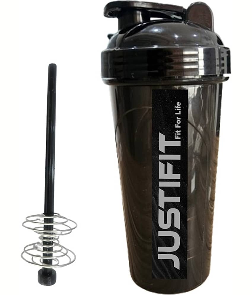 JUSTIFIT Plastic Black 700 mL Sipper ( Pack of 1 ) view 2