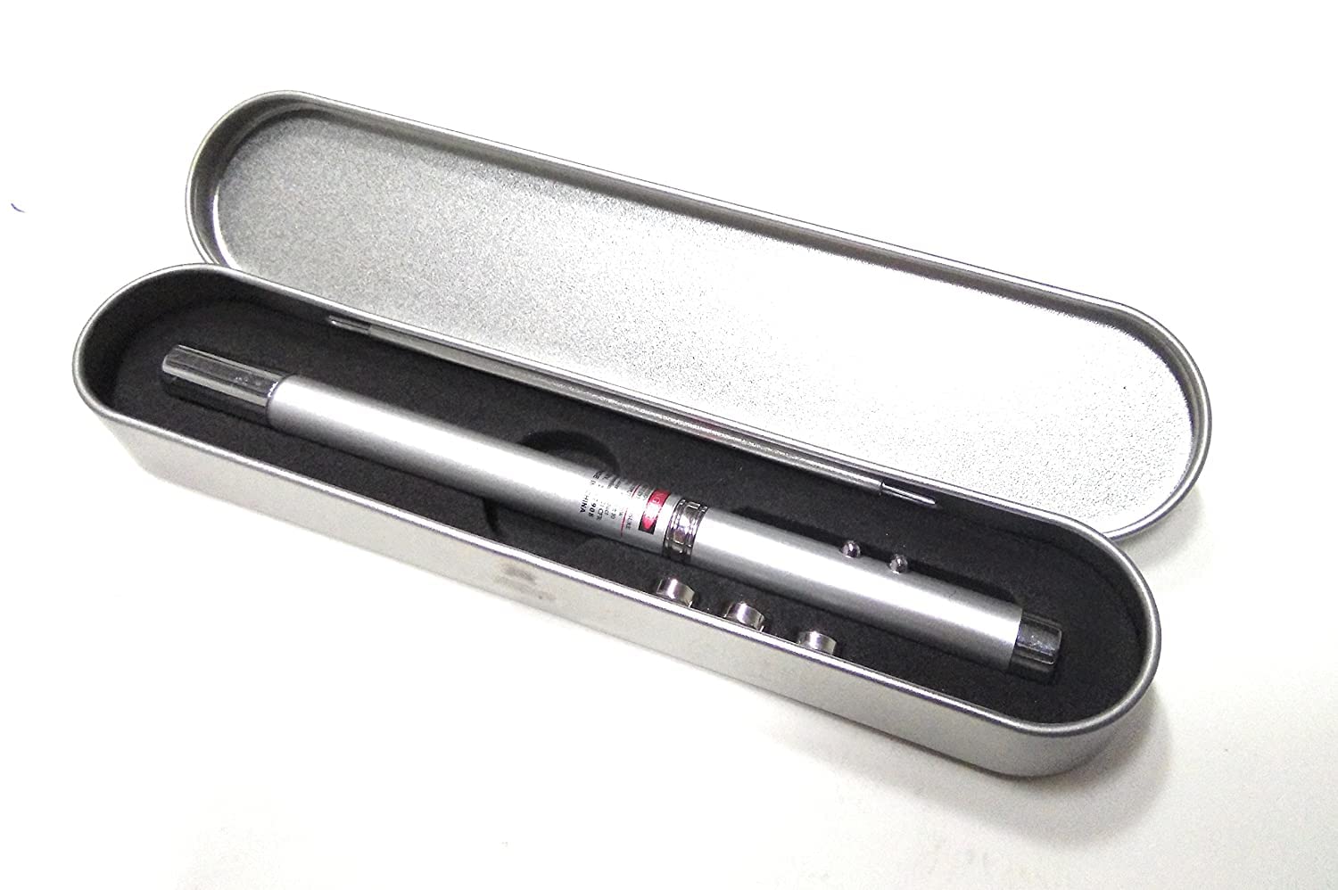 AABHA 5 In 1 Multipurpose Antenna Pen With Torch, Laser, Pointer, Magnet, And Pen - A Perfect Corporate Gift (Gift Box) (Cells Included) view 2