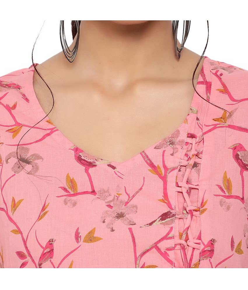 Cotton Short Kurti For Women (Pack of 1) view 2