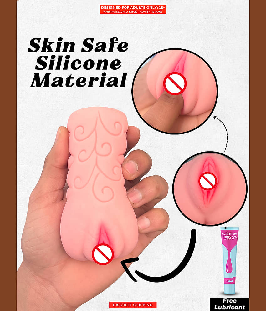 Unleash Your Inner Desires: Flexibility and Gentle Grip Masturbator Sex Toy for Men, Tailored to Fulfil Your Deepest Cravings with Kaamraj Lube Free On the Box view 2