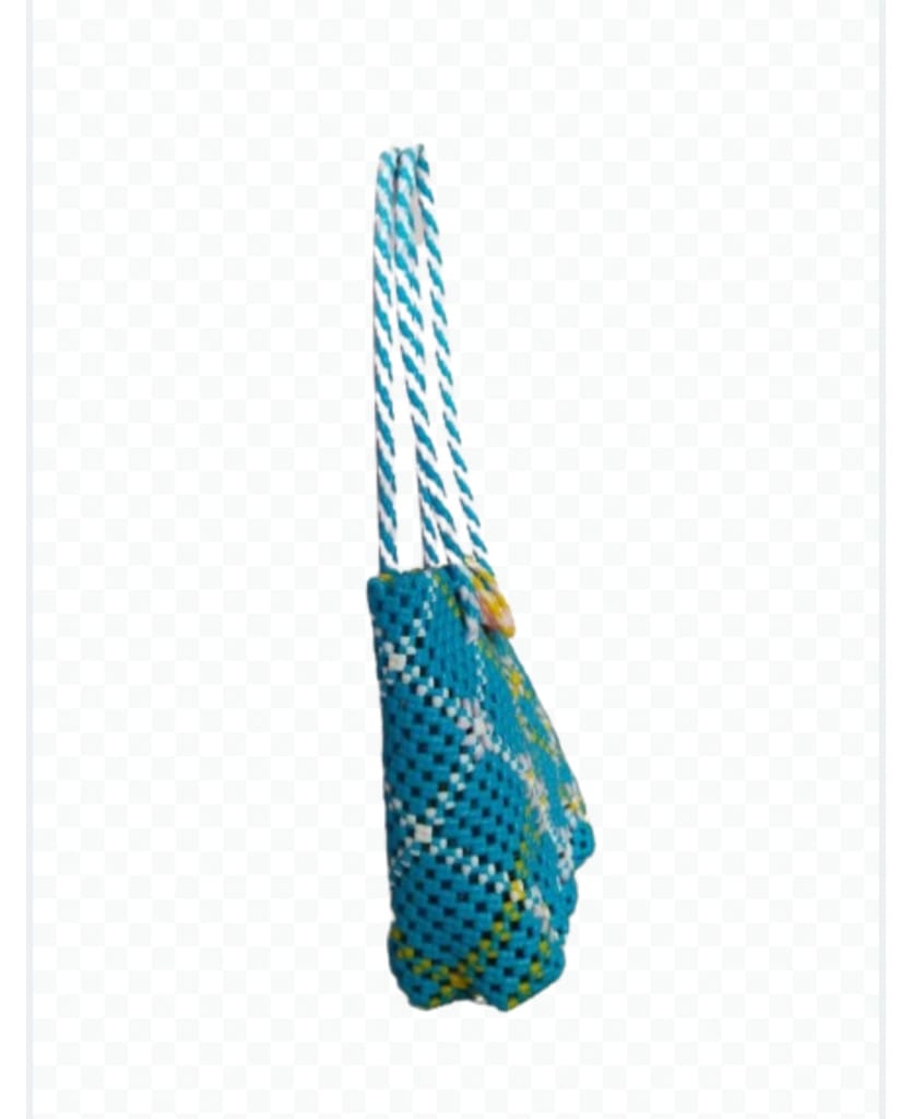 Hand Bag Blue view 2