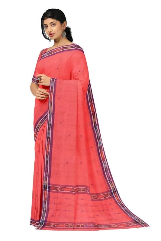 APCO Handloom (A Andhra Pradesh Govt Emporium)- Women's Traditional Pure Handloom Dulla Cotton Saree | DL0008 view 2