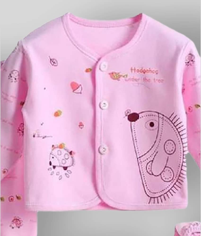 ICABLE - Pink Cotton Baby Boy,Baby Girl Tops & Bottoms Sets ( Pack of 5 ) view 2