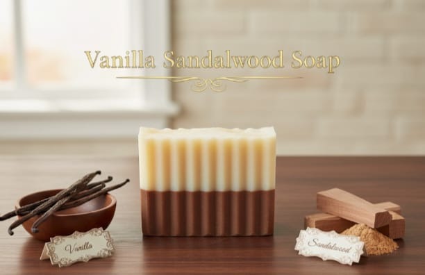 Vanilla Sandalwood Soap view 2