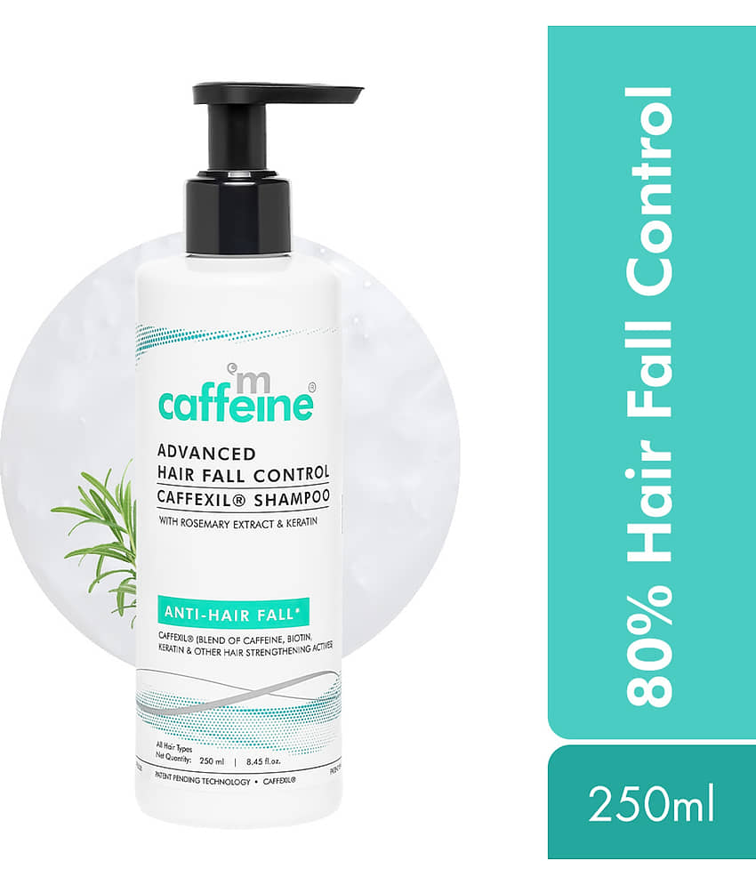 mCaffeine Advanced Hair Fall Control Caffexil Shampoo 250ml (Pack of 1)