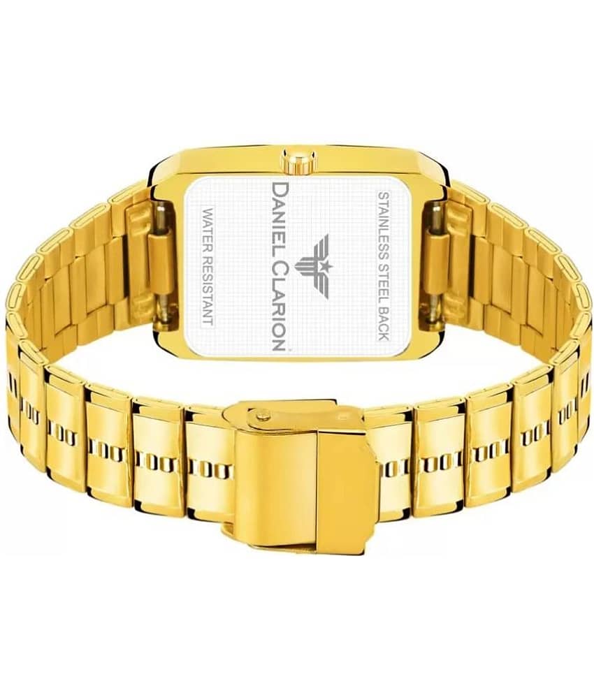 Daniel Clarion Gold Metal Analog Men's Watch view 2
