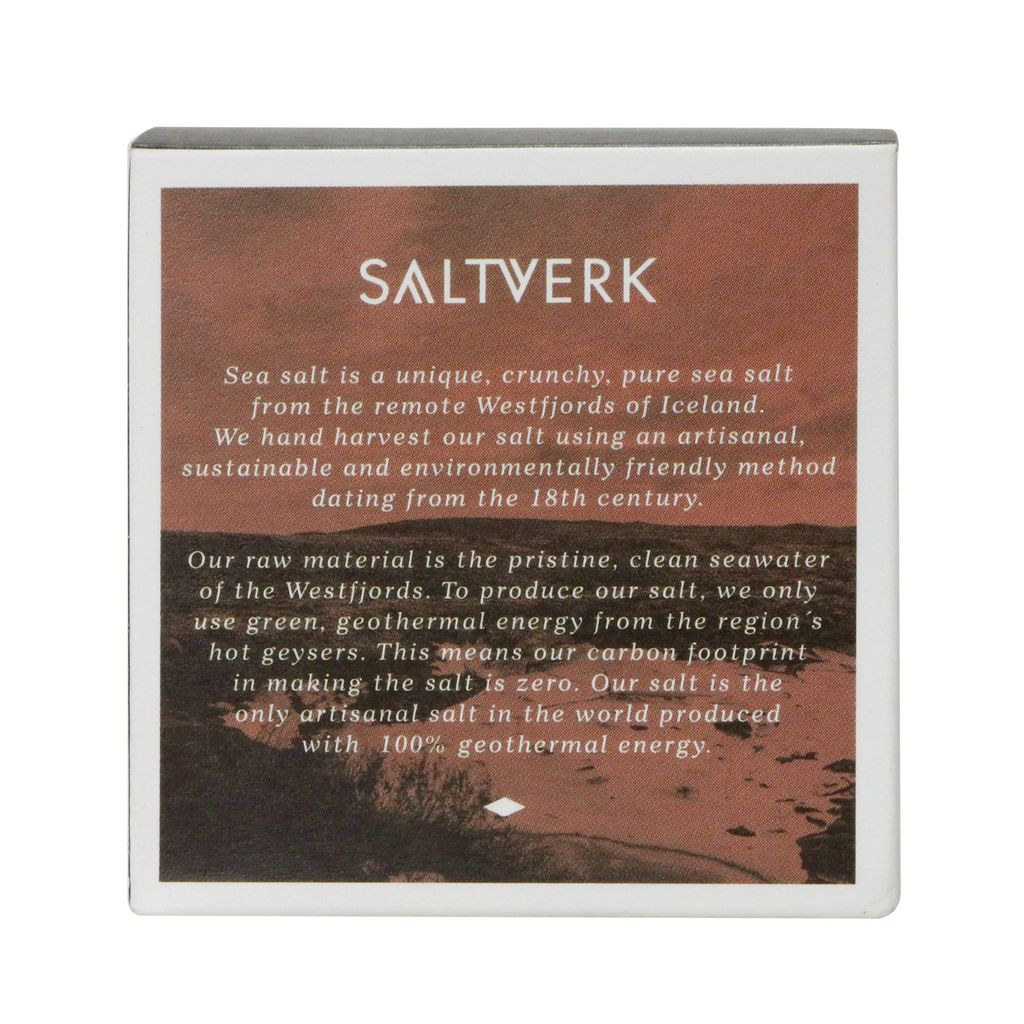 ELWORLD AGRO & ORGANIC FOOD PRODUCTS Saltverk Flaky Lava Salt, 125 Grms of Handcrafted Gourmet Salt Flakes from Iceland view 2