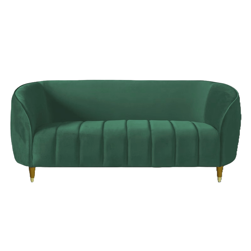ARENA 1 PC 2 Seater Sofa HAPPY GLAM 733 Green view 2